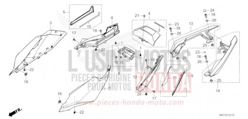 CAPOT ARRIERE ADV750P de 2023